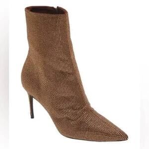 Black Suede Studio Dhalia Rhinestone Boots